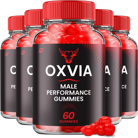 Oxvia Gummies 6 bottles